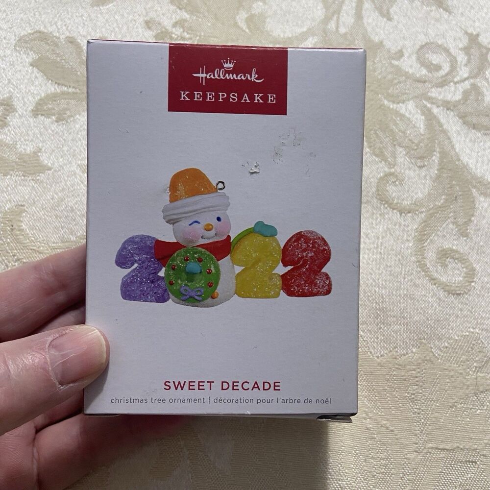 Hallmark QXR9026 Sweet Decade & Christmas Ornament